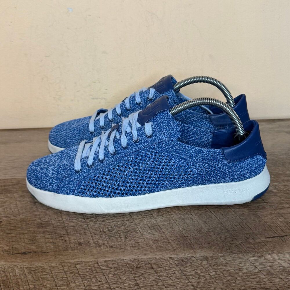 blue knit Cole Haan GrandPrø Stitchlite sneakers men’s size 9 shoes